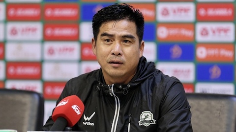  HLV Nguyễn Việt Thắng (CLB Bình Phước): ‘Tôi sẽ biến áp lực thành động lực!’